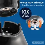 LICUADORA OSTER CON VASO DE VIDRIO DE 1.5L Y CONTROL DE PERILLA BLSTKAGBRD